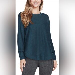 FIT COLLECTIVE SIZE XL NWT Women's Teal Long Sleeve Top